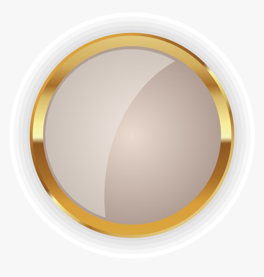 Golden Circle Png - Transparent Background Gold Circle, Png Download, Free Download