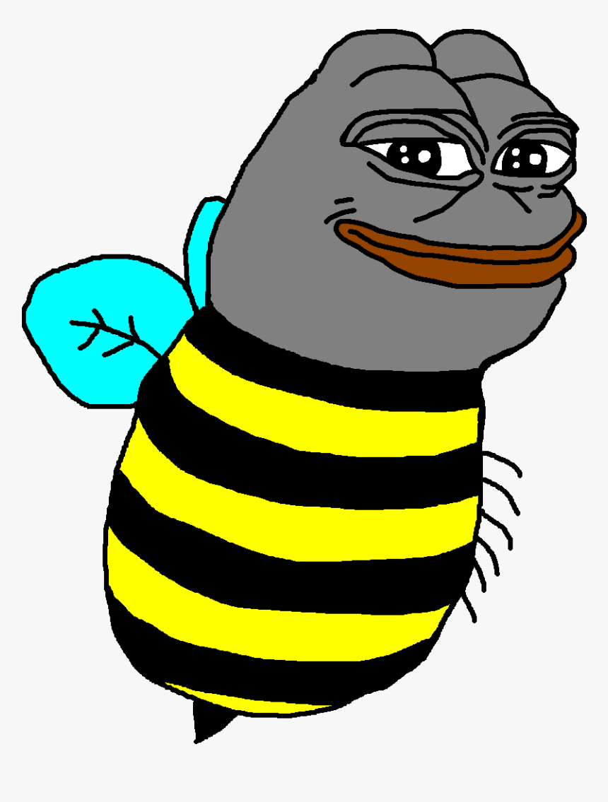 Transparent Honeybee Clipart - Pepe Bee, HD Png Download, Free Download
