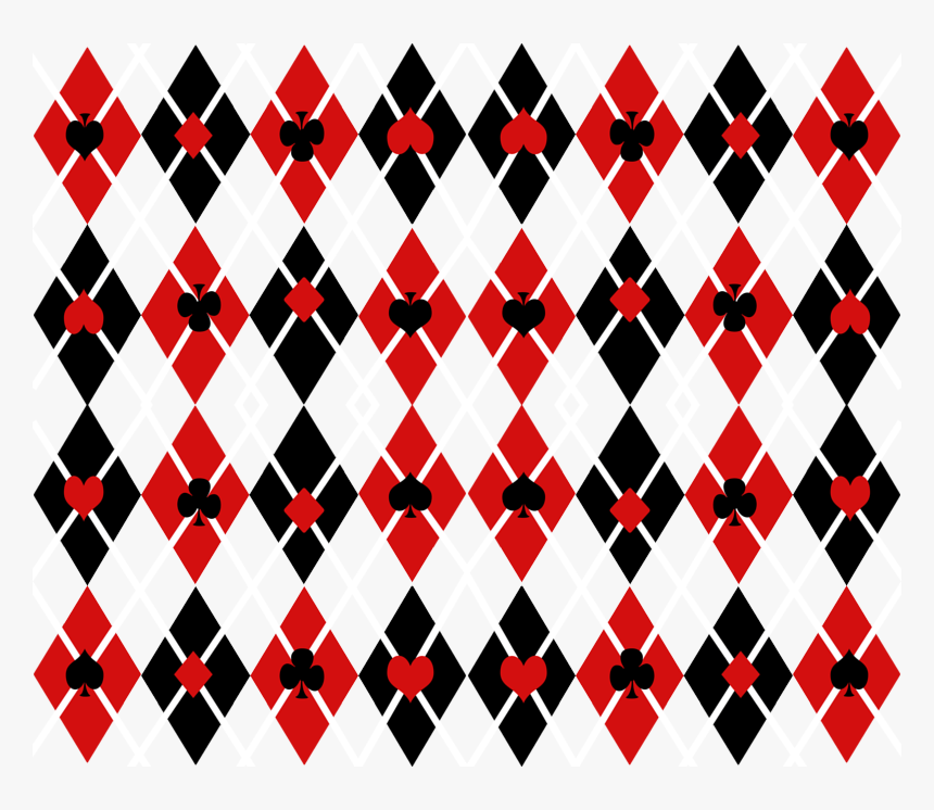 Transparent Harley Quinn Diamonds Png - Argyle Pattern, Png Download, Free Download