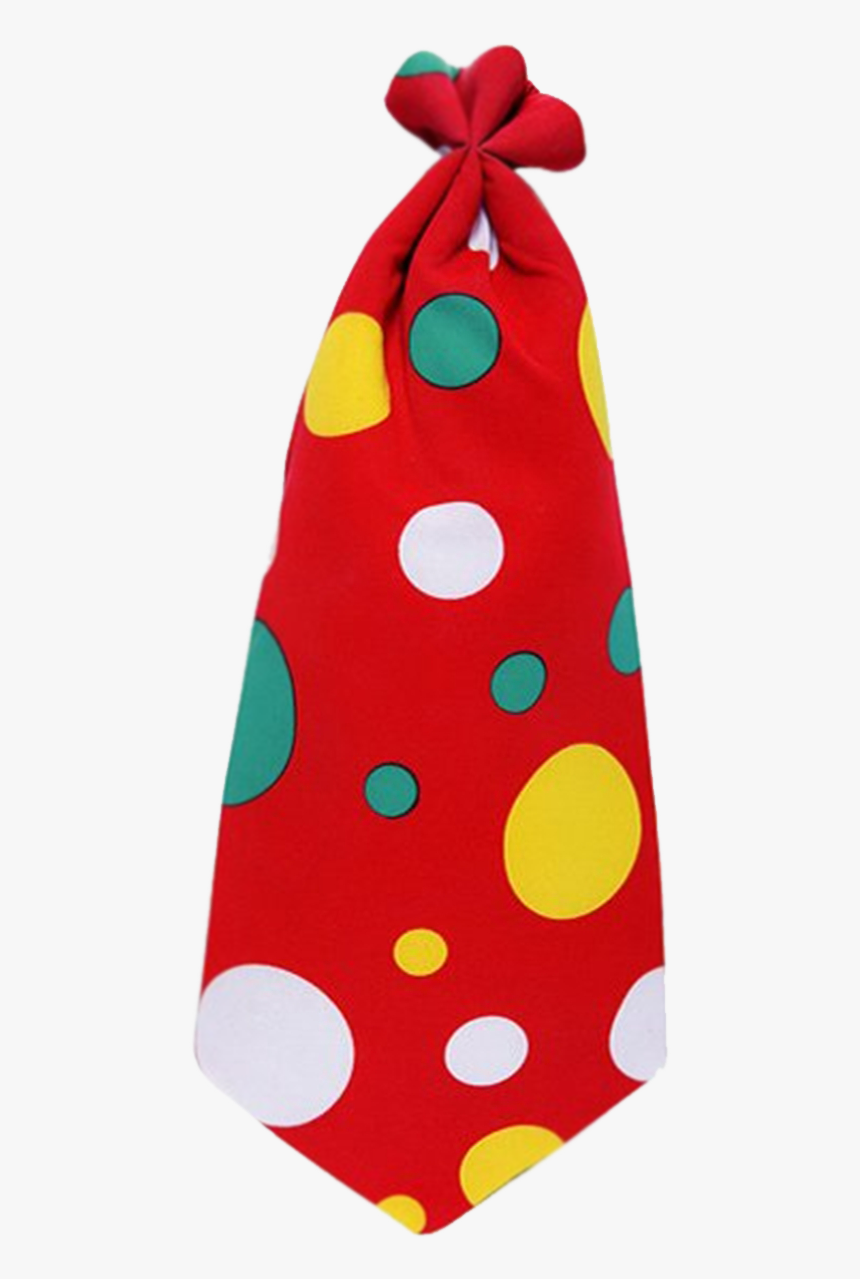 Clown Necktie Bow Tie Party Circus - Big Clown Tie, HD Png Download, Free Download