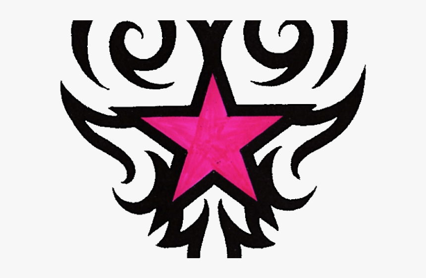 Simple Tattoos Designs Star, HD Png Download, Free Download