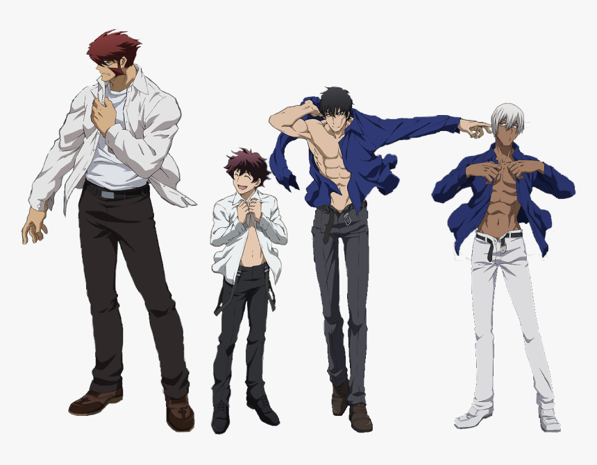 Blood Blockade Battlefront Chain And Steven, HD Png Download, Free Download