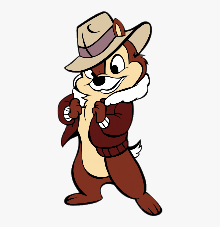 Chipmunk Fat Cat Chip "n - Chip And Dale Rescue Rangers Chip, HD Png Download, Free Download
