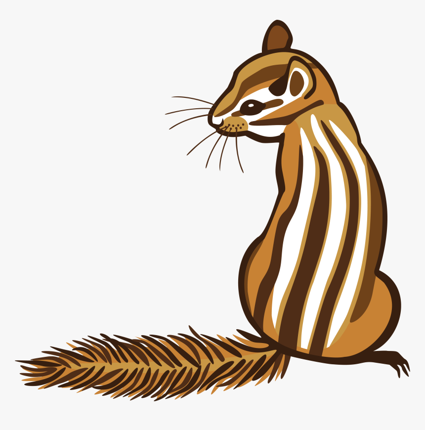 Transparent Chipmunk Png - Cute Chipmunk Clip Art, Png Download, Free Download