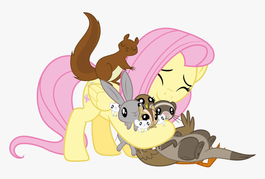 Animal Artist Vulthuryol - My Little Pony Fluttershy Animals, HD Png Download, Free Download