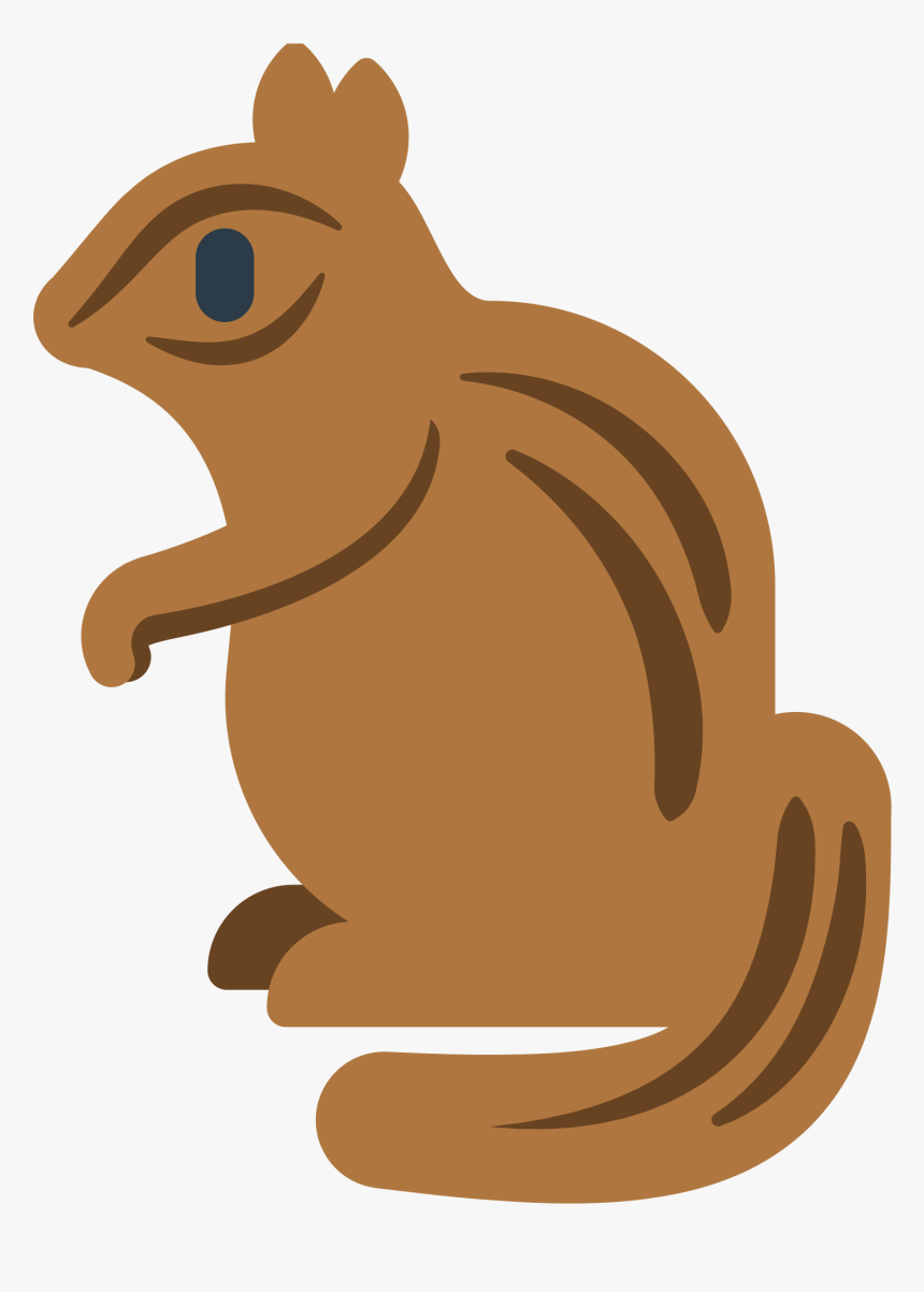 Chipmunk Animal Cliparts 13, Buy Clip Art - Emoji Squirrel, HD Png Download, Free Download