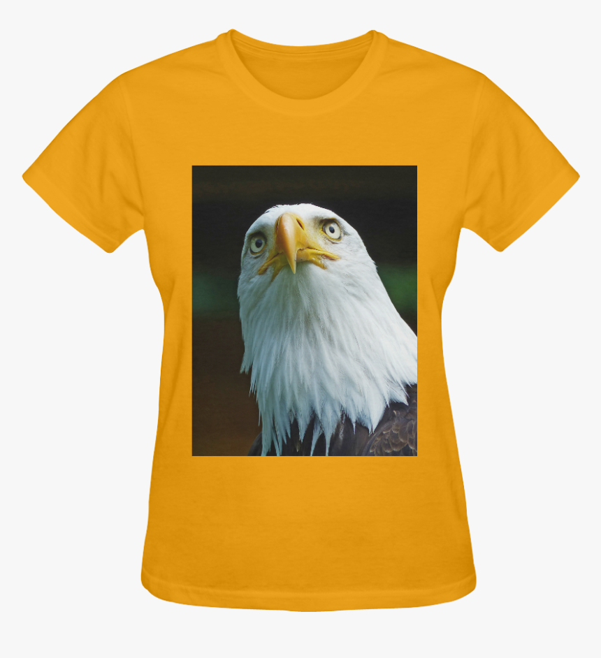 American Bald Eagle Head 001 10 Sunny Women"s T-shirt - T-shirt, HD Png Download, Free Download