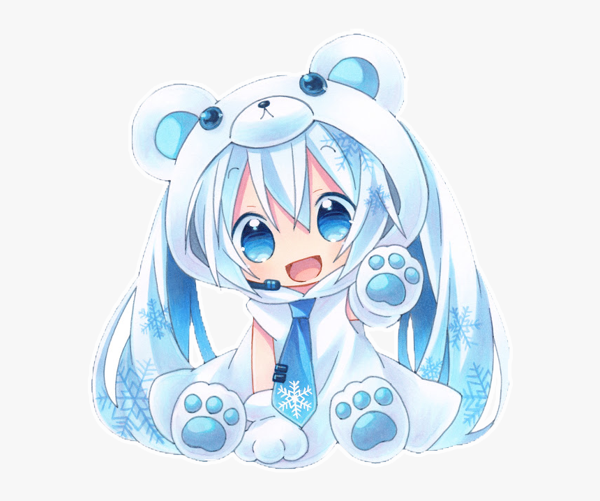 Anime Kawaii, Kawaii Chibi, Cute Chibi, Anime Chibi, - Hatsune Miku Cute Chibi, HD Png Download, Free Download