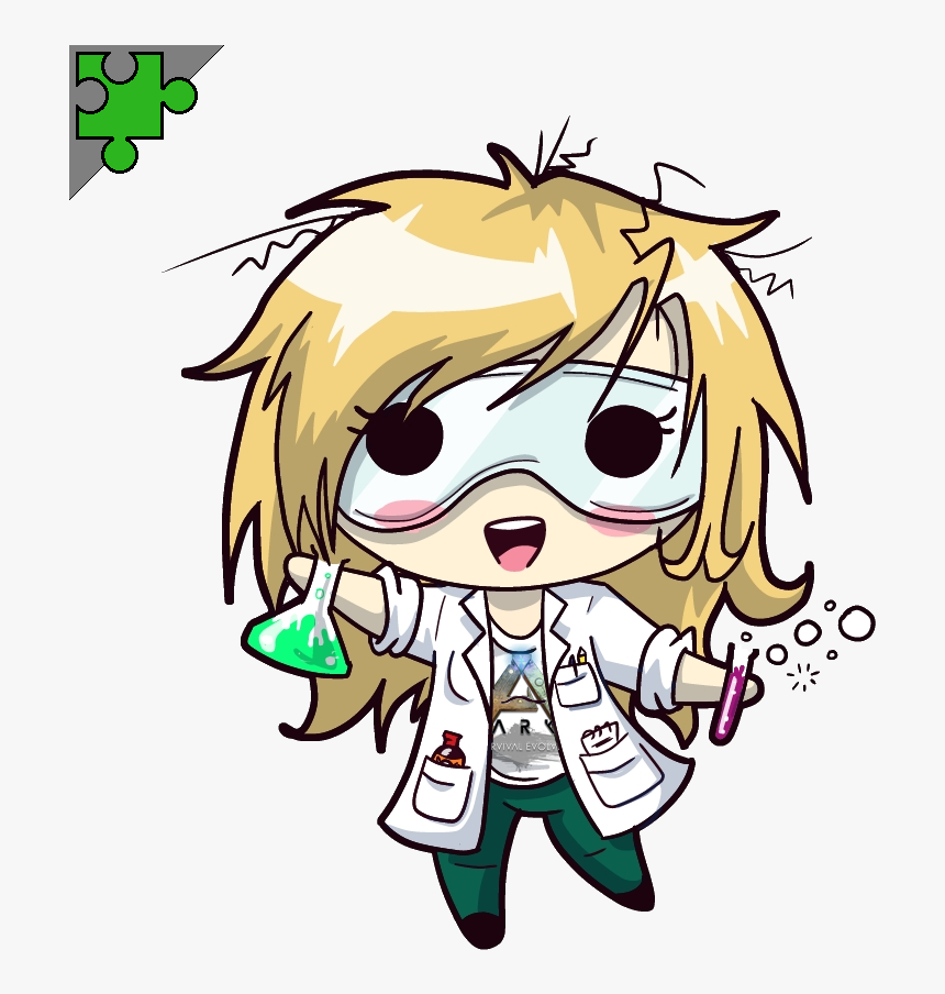 Transparent Mad Clipart - Girl Mad Scientist Cartoon, HD Png Download, Free Download