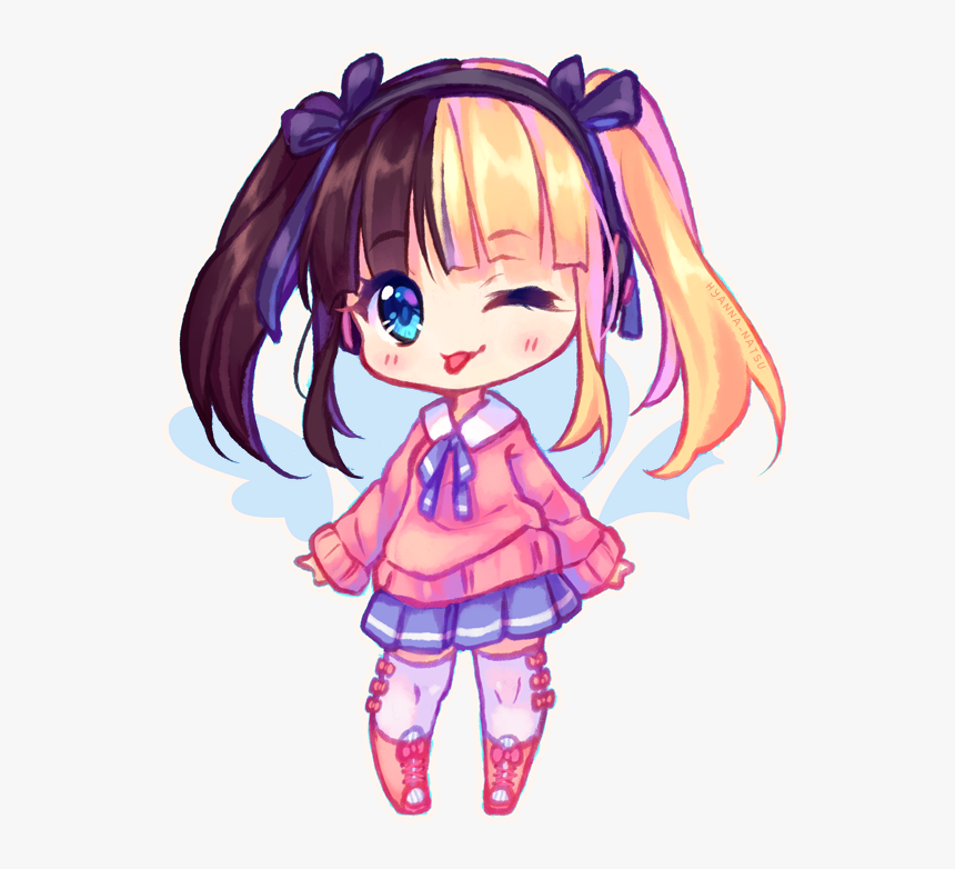 Chibi Kawaii Anime Girl, HD Png Download, Free Download