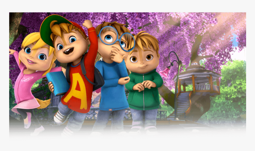 Transparent Chipmunk Clipart - Alvinnn And The Chipmunks The Chipettes Home, HD Png Download, Free Download