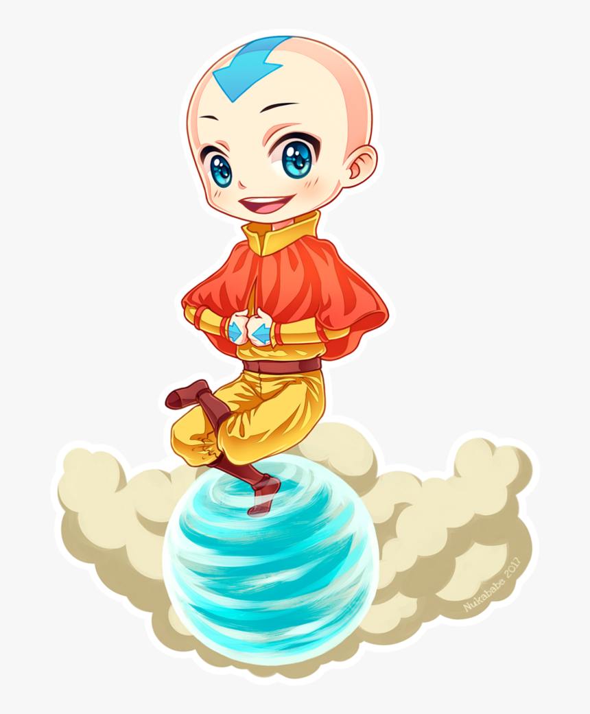 Avatar Aang By Nukababe - Aang, HD Png Download, Free Download