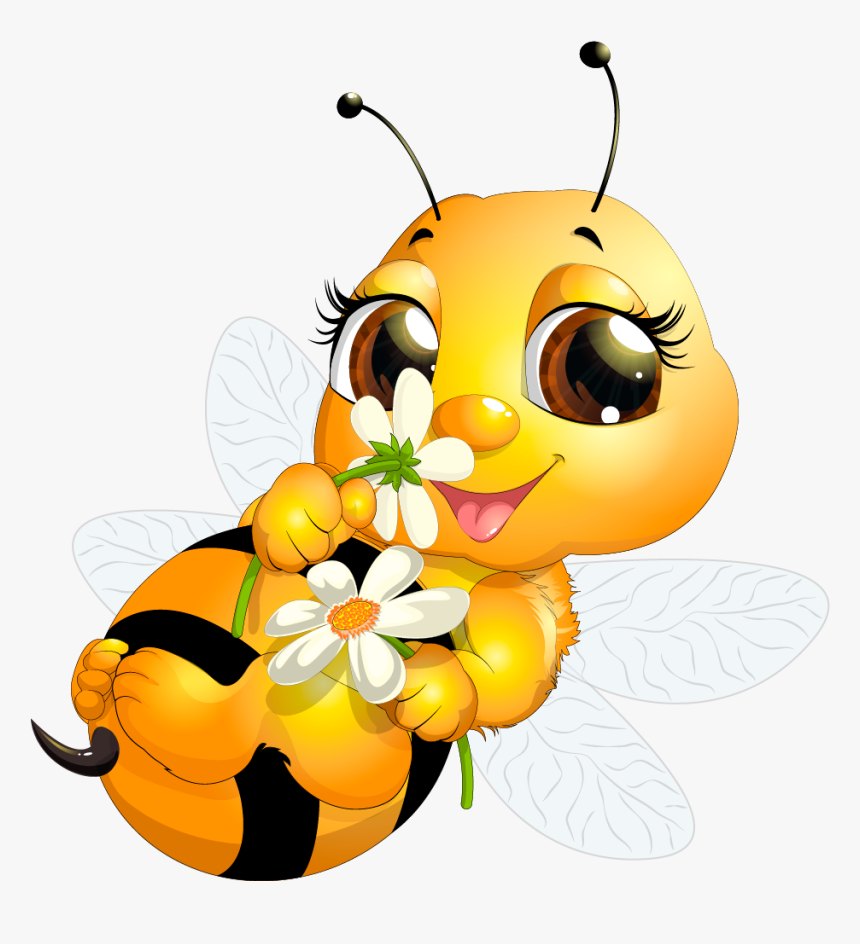 Queen Bee Clip Art - Cute Queen Bee Clipart, HD Png Download, Free Download