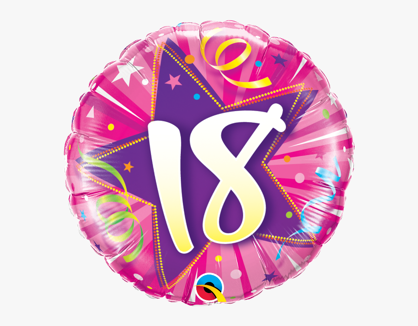 18 Foil Balloons, HD Png Download, Free Download