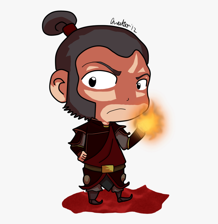 Cartoon - Chibi Avatar The Last Airbender Zhao, HD Png Download, Free Download