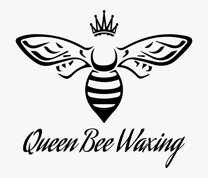 Logo Design By Nevena Zubanovic For Queen Bee Waxing - Tribal Honey Bee Tattoo, HD Png Download, Free Download