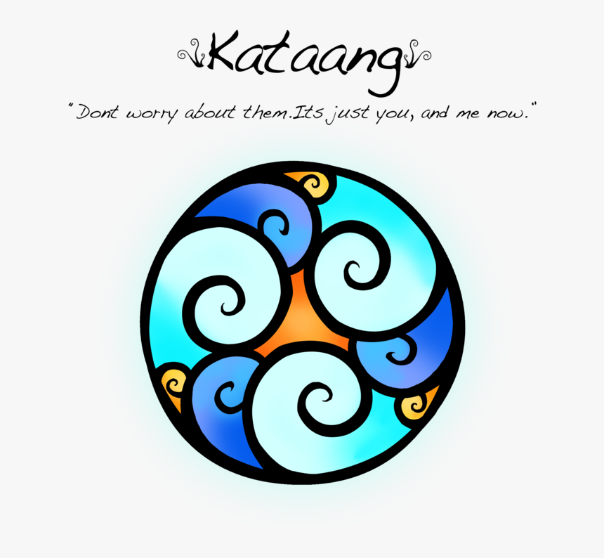 Katara And Aang - Circle, HD Png Download, Free Download