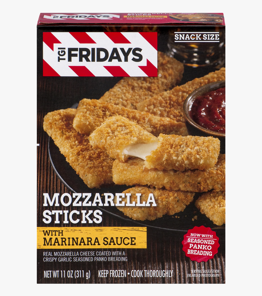 Tgi Friday's Mozzarella Sticks Box, HD Png Download, Free Download