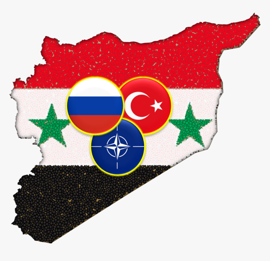 Syrian Map Flag, HD Png Download, Free Download