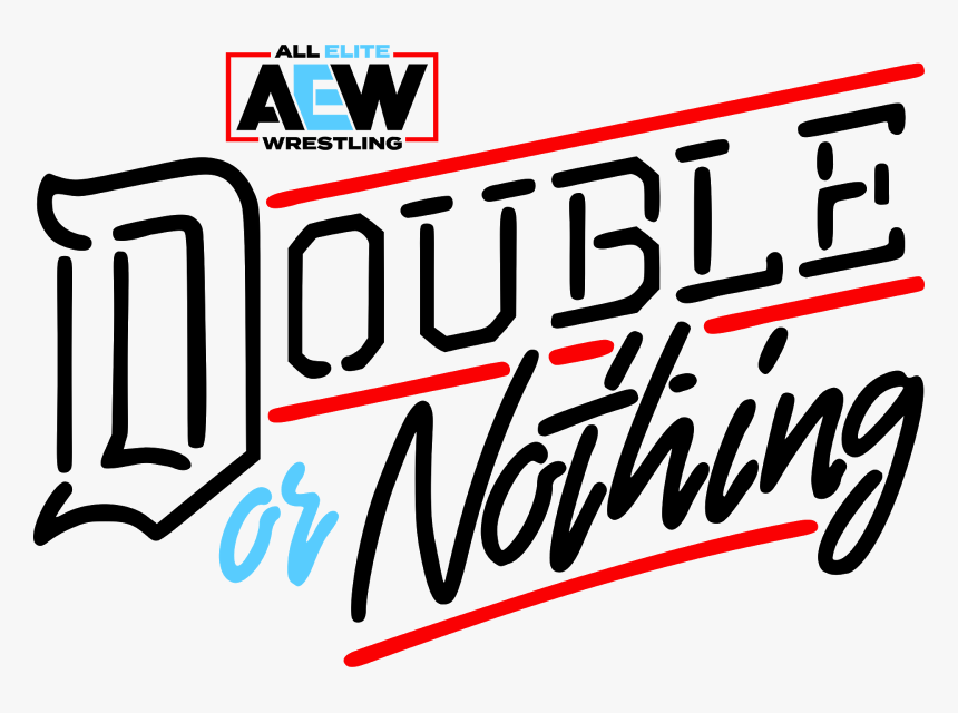 Watch Aew Double Or Nothing Pay Per View Online Results - Aew Double Or Nothing Logo Png, Transparent Png, Free Download