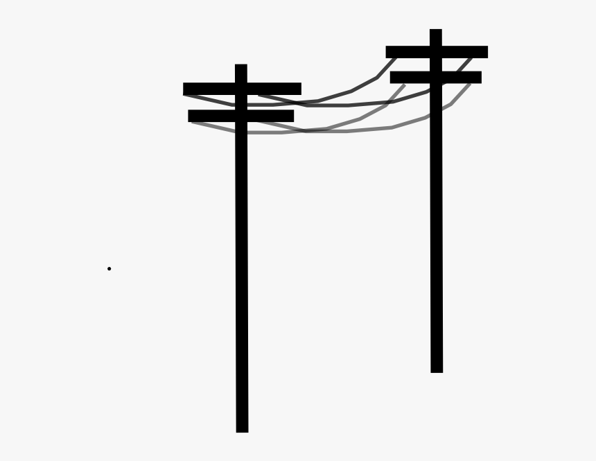 Electric Clipart Electric Pole - Electric Pole Clipart, HD Png Download, Free Download