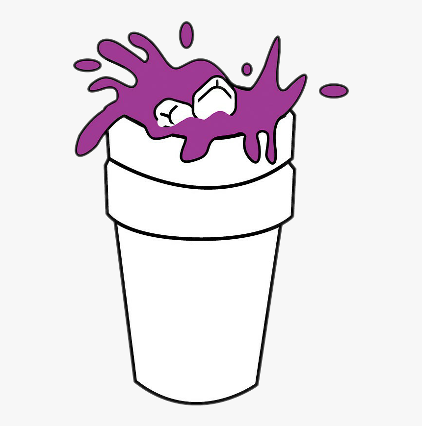 #purple #drank #purpledrank - Transparent Purple Drank Lean Png, Png Download, Free Download