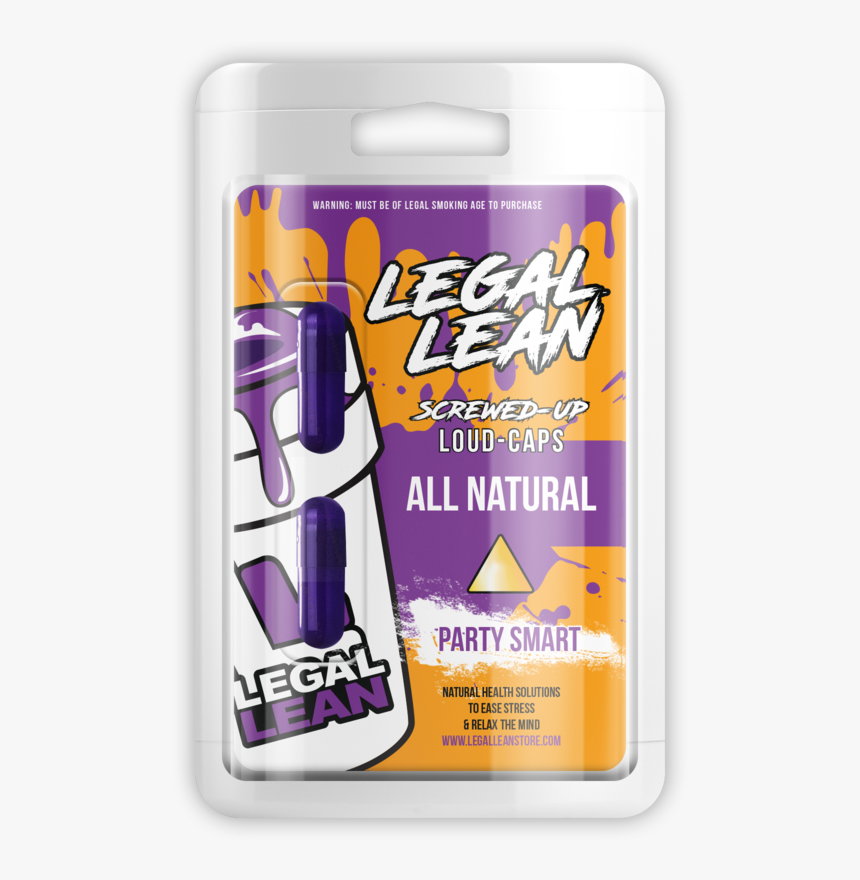 Legal Lean Loud Caps - Legal Lean Screwed Up Pen, HD Png Download, Free Download