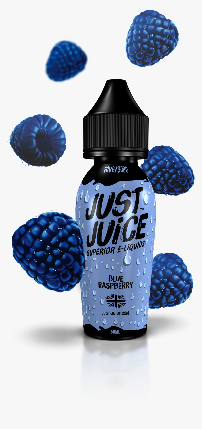 Just Juice Blue Raspberry, HD Png Download, Free Download