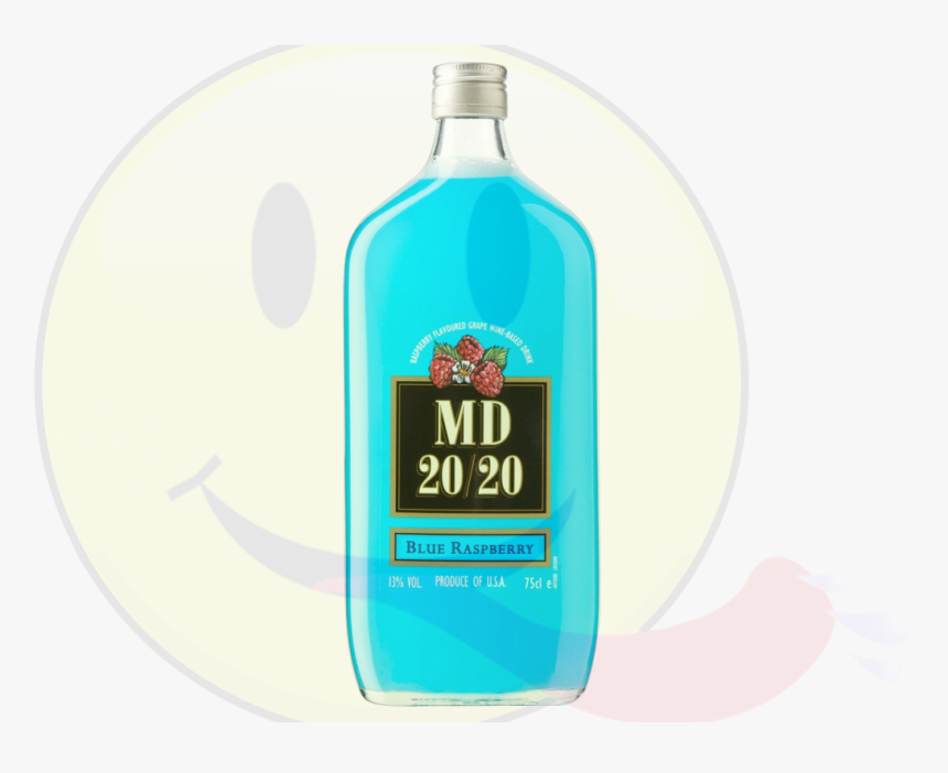 Md 20/20 Blue Raspberry - Md 20 20 Blue Raspberry 750ml, HD Png Download, Free Download
