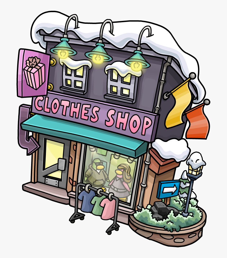 Image Kitten Shop Png - Arcade Club Penguin, Transparent Png, Free Download