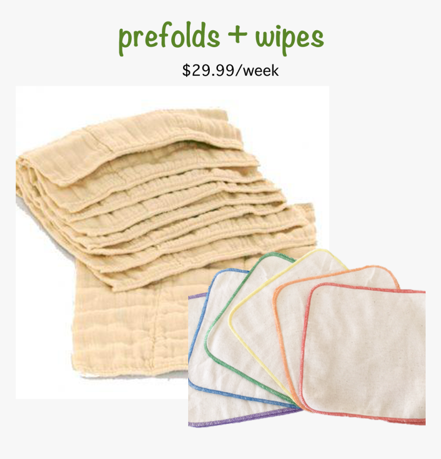 Organic Cotton Prefold Diaper Wipes Service Organic - Organic Cotton Cloth Nappy, HD Png Download, Free Download