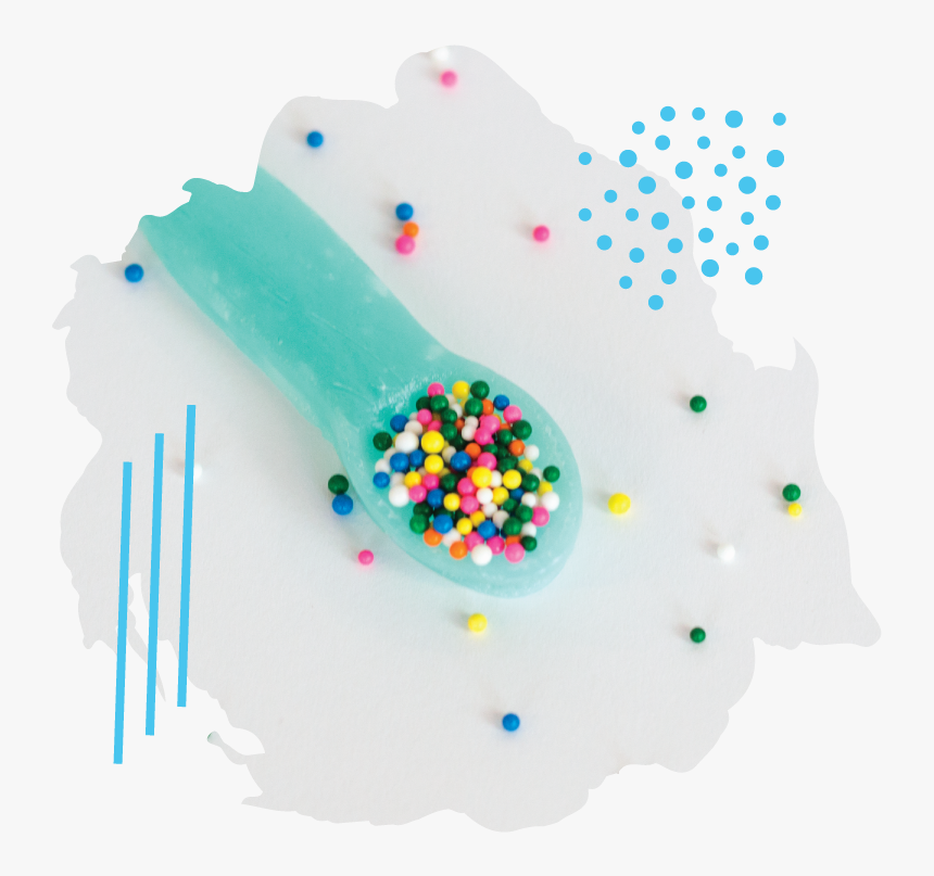 Blue-raspberry Candy Spoons - Art, HD Png Download, Free Download