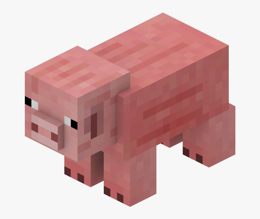 Spinning Minecraft Pig Gif, HD Png Download, Free Download