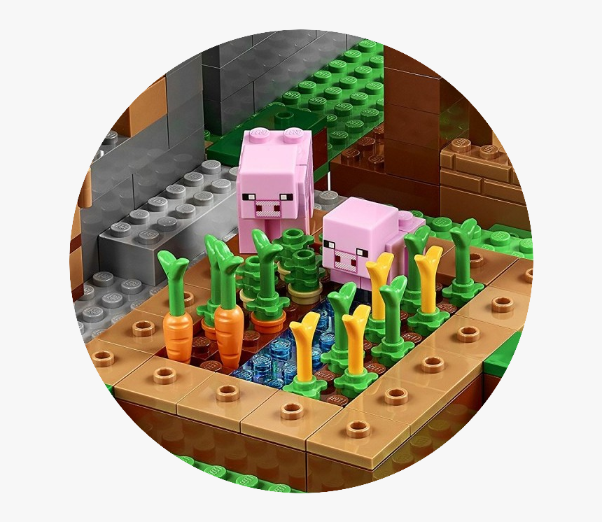 Transparent Minecraft Pig Png - Lego Minecraft Pig Set, Png Download, Free Download