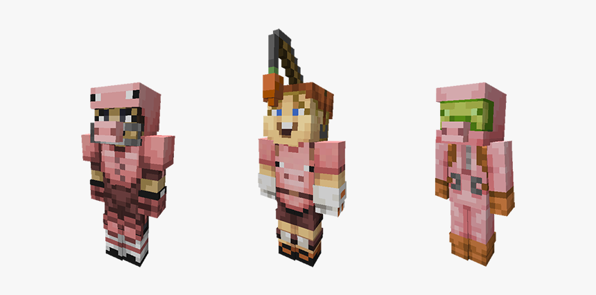 Minecraft Pig Glider Skin, HD Png Download, Free Download