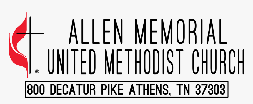 Allen Memorial United Methodist Church - Calligraphy, HD Png Download, Free Download