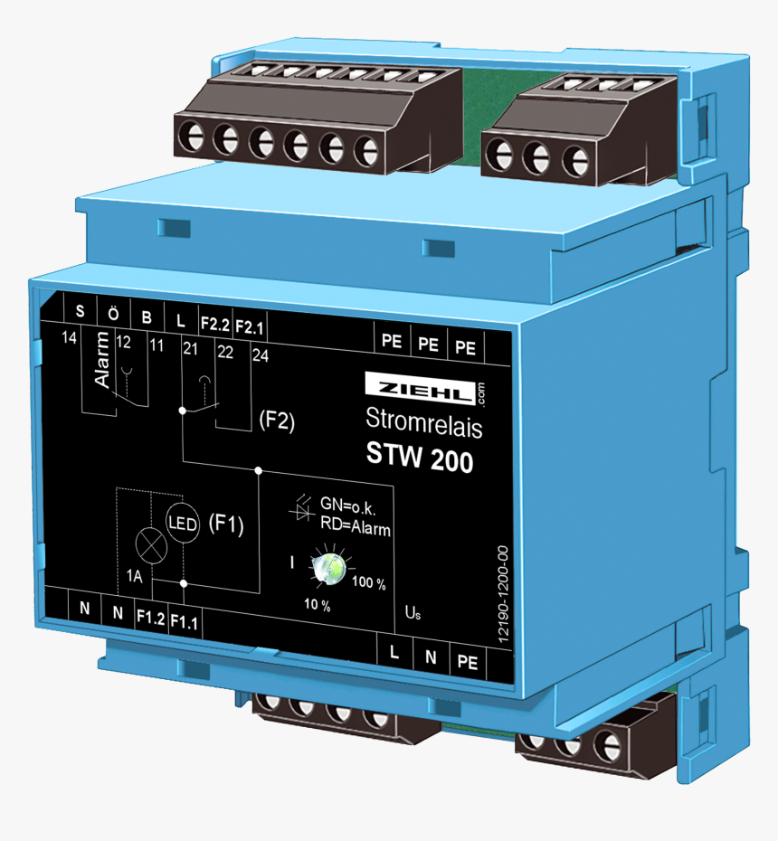 Current-relay For Obstacle Lights Type Stw200 - Positive-temperature-coefficient Thermistor, HD Png Download, Free Download