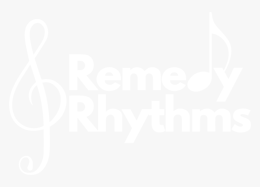 Remedy Rhythms Logo White - Calligraphy, HD Png Download, Free Download