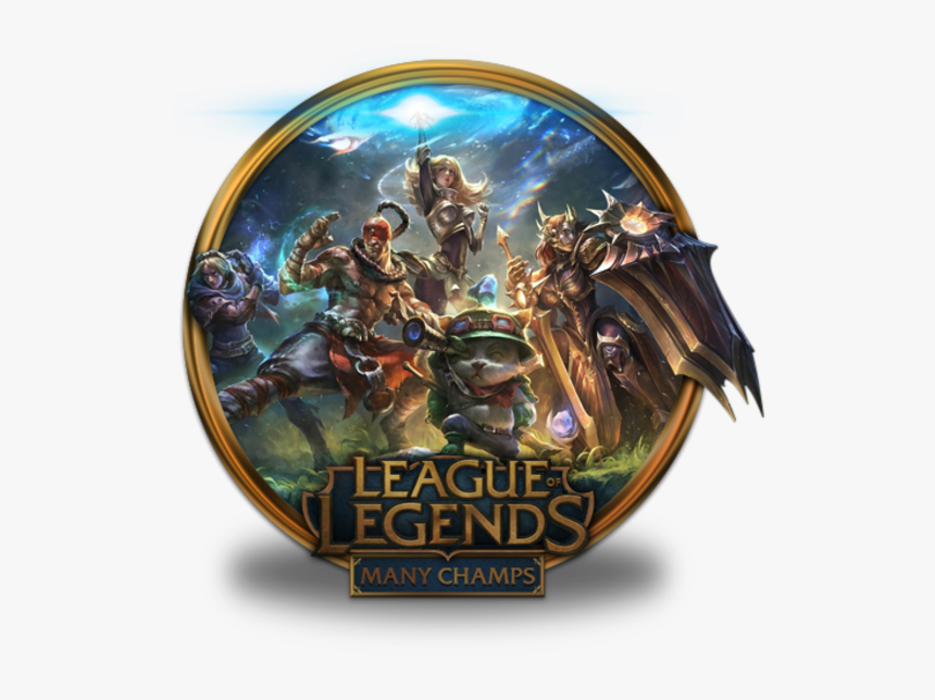 Tleague Legends Of Many Champs League Of Legends League - Lux's Team, HD Png Download, Free Download