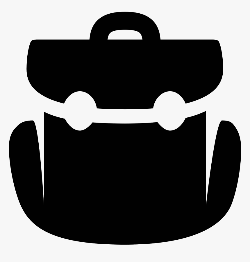 Transparent Backpack Icon Png - Значок Рюкзака Пнг, Png Download, Free Download
