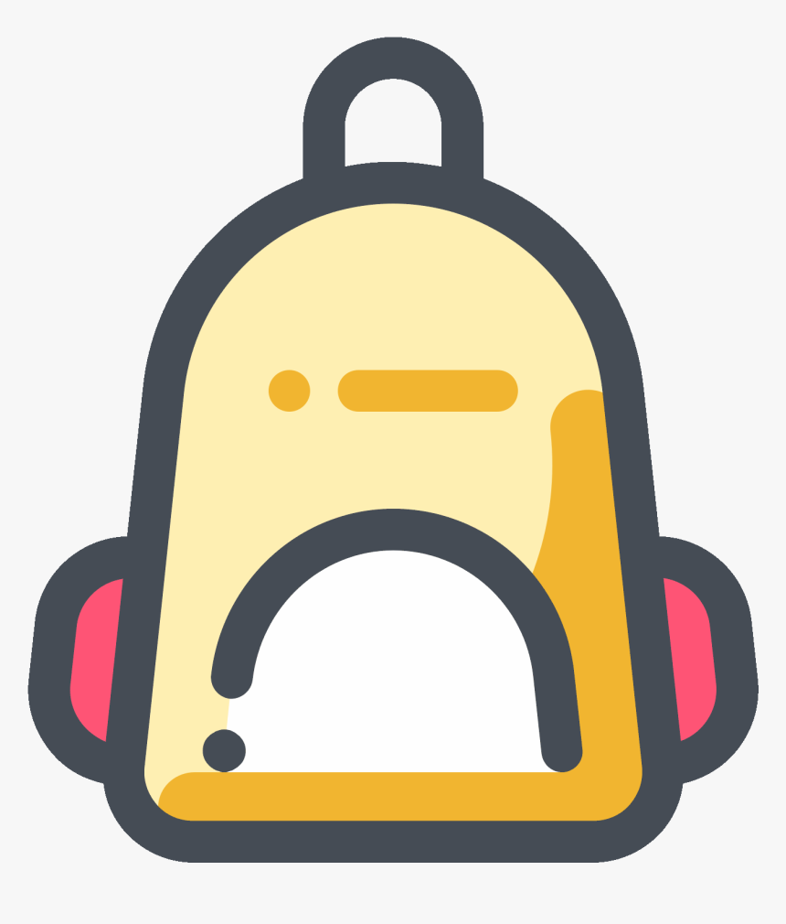 Childrens Backpack Icon - Backpack Icon, HD Png Download, Free Download