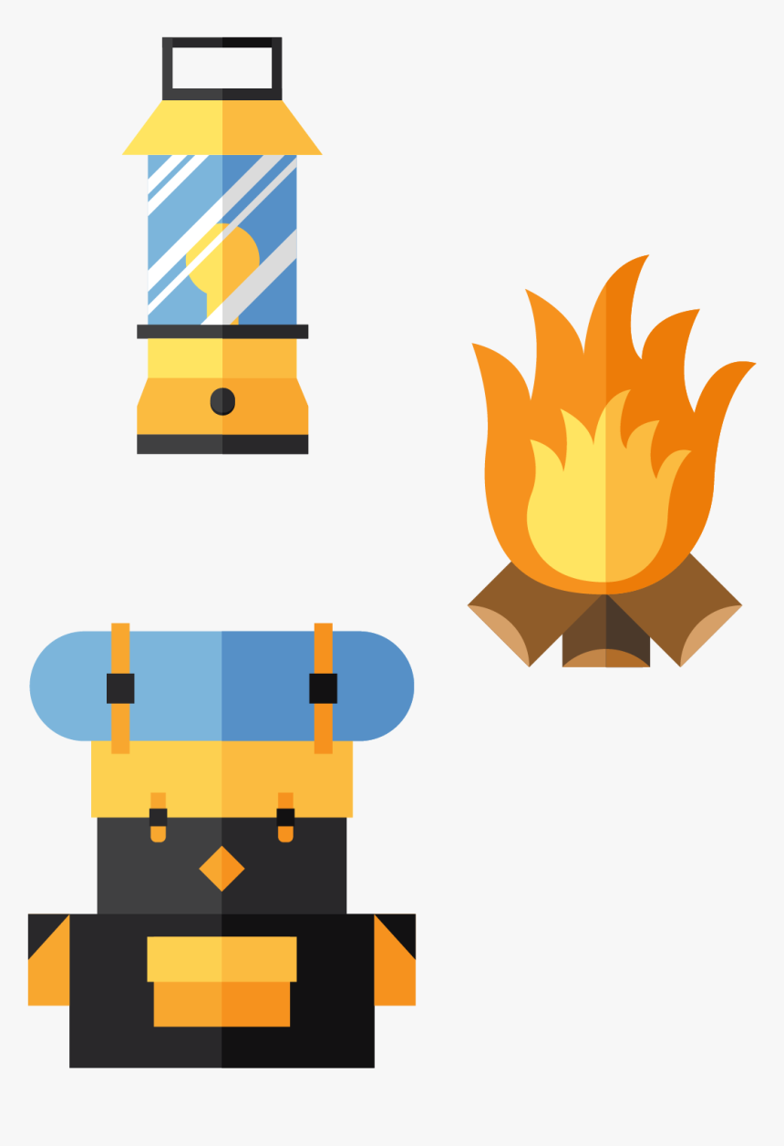 Camping Baggage Icon - Survival Backpack Icon, HD Png Download, Free Download