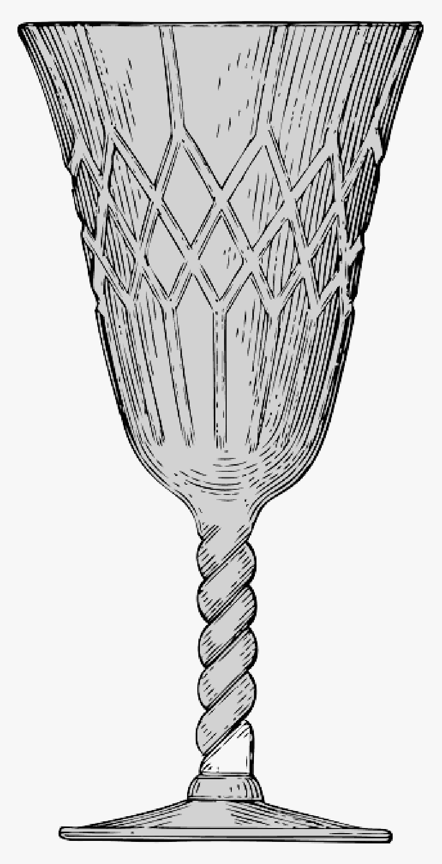 Crystal Goblet , Png Download - Crystal Glasses Clipart, Transparent Png, Free Download