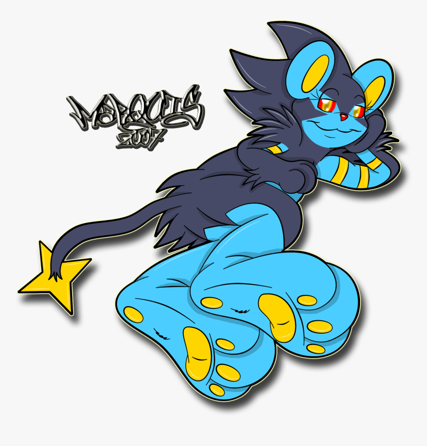 Luxray Paw Tease - Paw Tease, HD Png Download, Free Download