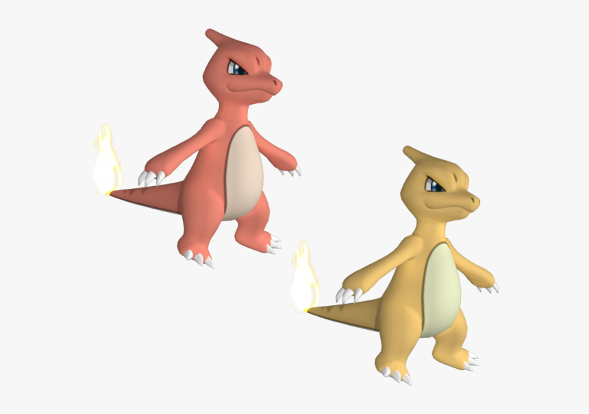 Charmeleon 3d Model - Charmeleon Pokemon 3d Model, HD Png Download, Free Download