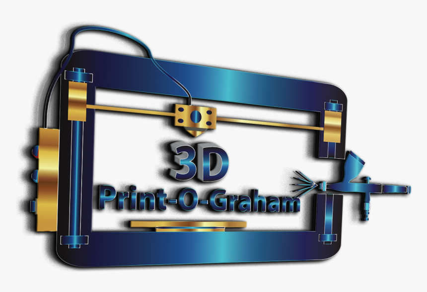 Custom Painted 3d Creations Logo - Graphic Design, HD Png Download, Free Download