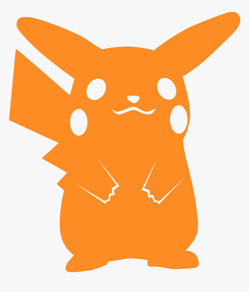 Pikachu Silhouette, HD Png Download, Free Download
