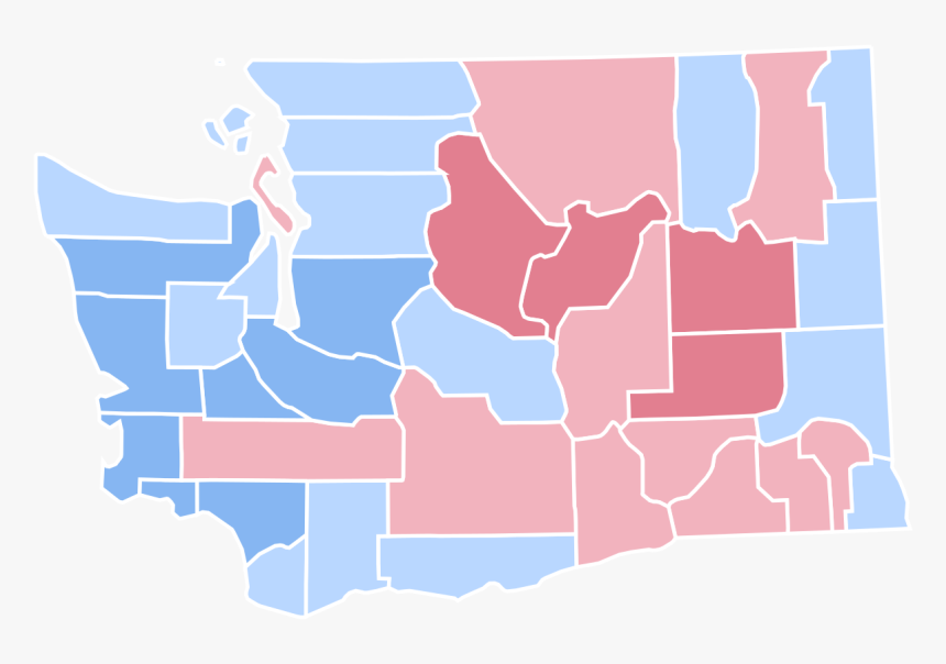Washington State Votes By County, HD Png Download, Free Download