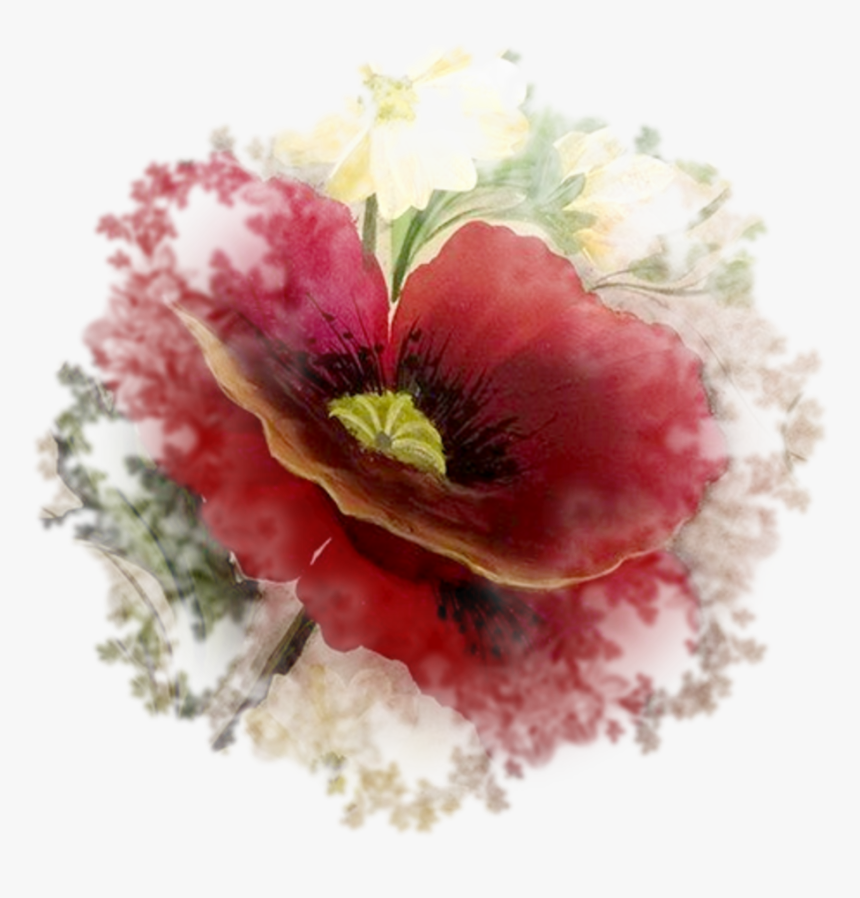 Transparent Flores Vintage Png - Watercolor Painting, Png Download, Free Download