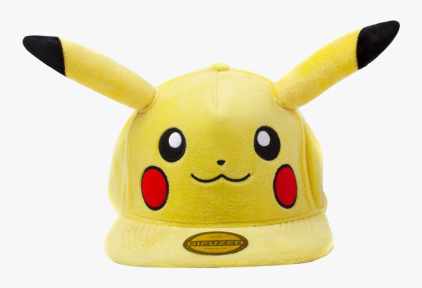 Pikachu Plush Snapback - Pikachu Pokémon, HD Png Download, Free Download